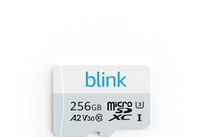 Amazon.ca: Blink MicroSD card 256Gb for local video storage with Blink Sync Module XR $39.99