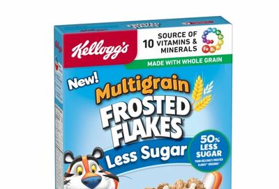 Walmart: Frosted Flakes (less sugar) .47c with printed coupon and app discount