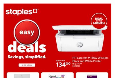 Staples Flyer July 17 to 23