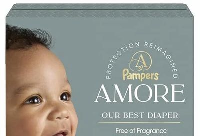 Amazon.ca: Pampers Amore Diapers Size 0-6 $13.18