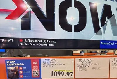 Costco markham: LG 65" Class - OLEDB6E Series - 4K UHD OLED TV $1099.97