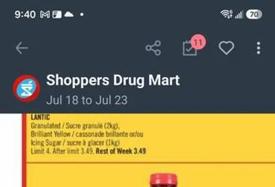 Shoppers Drug Mart: Vita Coco Organic Pure 1 Liter Coconut Water $2.99 + 3000 PC Points. YMMV!