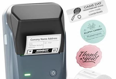 Amazon.ca: NIIMBOT B1 Label Maker Machine + Tape $19.99 (was. $39.99)