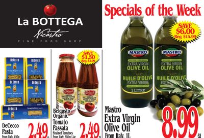 La Bottega Nicastro Fine Foods Flyer July 20 to August 2
