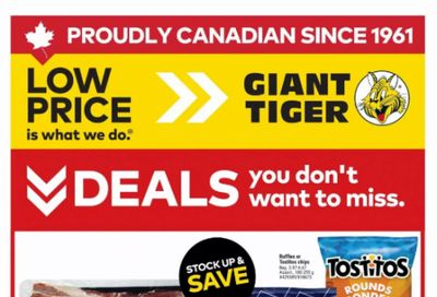 Giant Tiger Canada Flyer Deals July 22nd – 28th