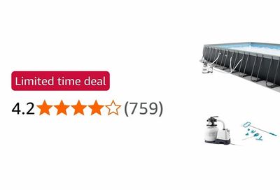 Amazon.ca: INTEX Ultra XTR Deluxe Rectangular Above Ground Saltwater Swimming Pool: 32ft x 16ft x 52in - $1698.00 ATL
