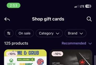 Klarna: 10% OFF One4All Game & Grub GC + AirCanada GC