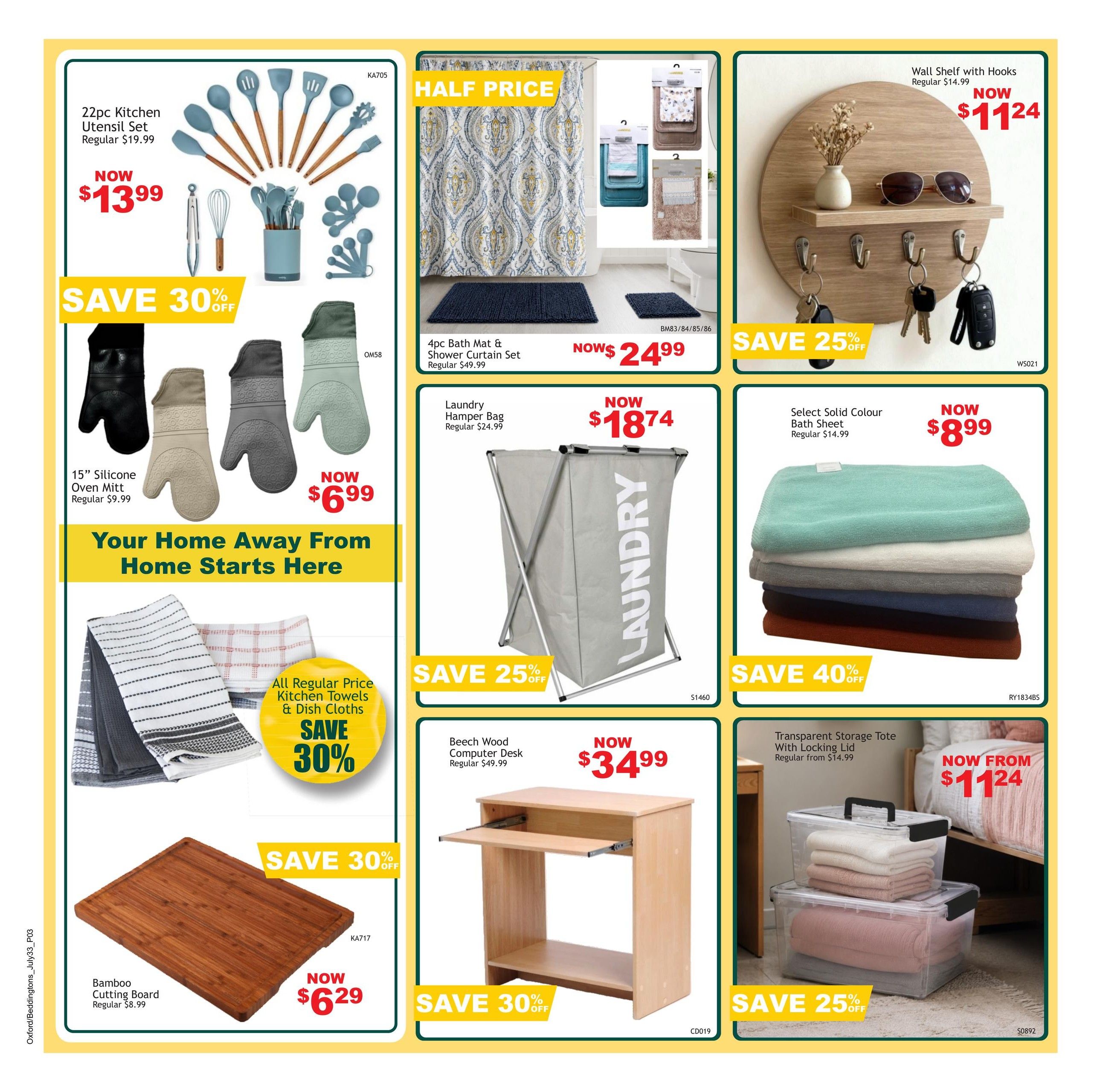 Oxford Mills Flyer July 22 to August 18