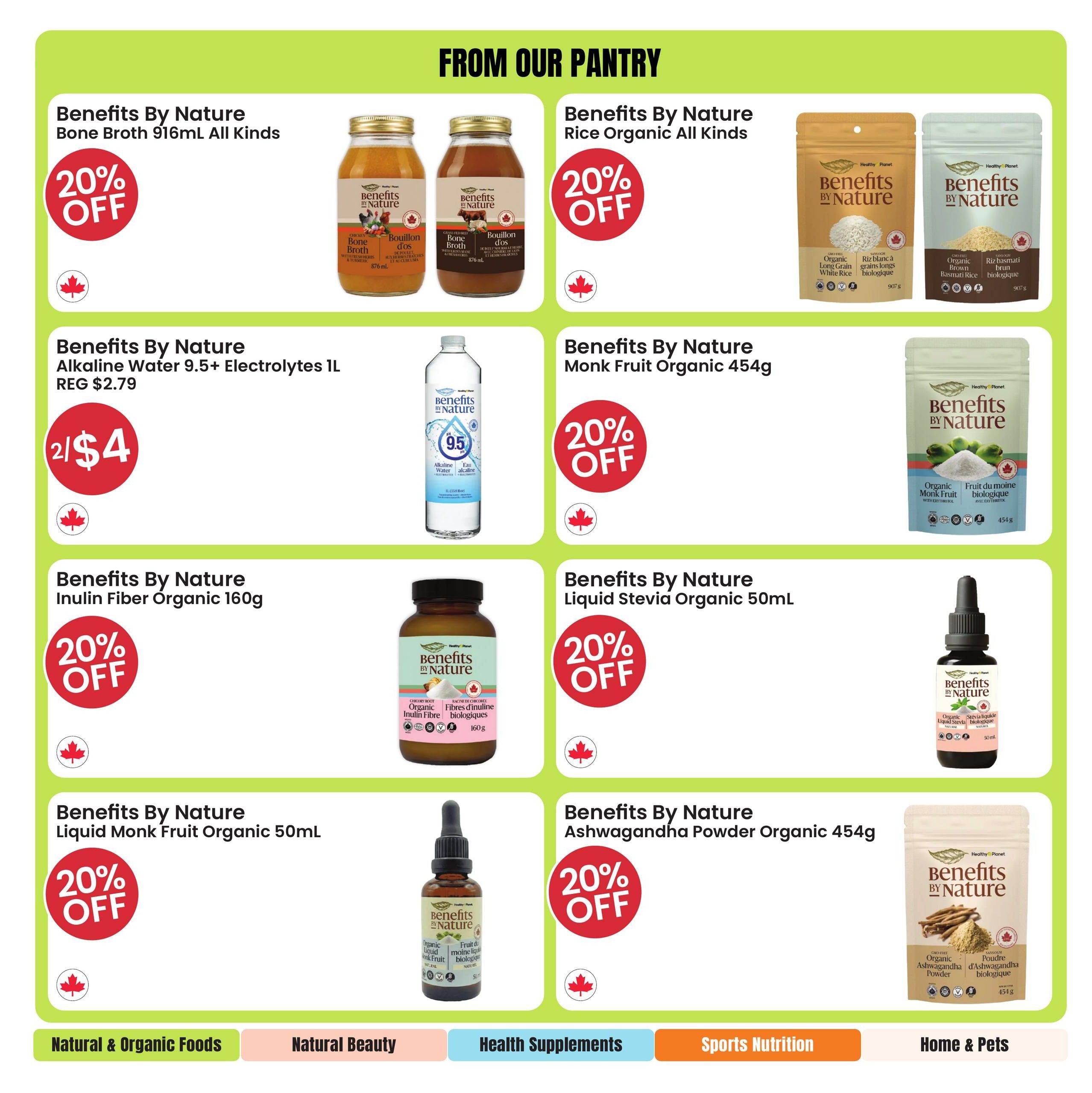 Healthy Planet Flyer July 23 to August 19