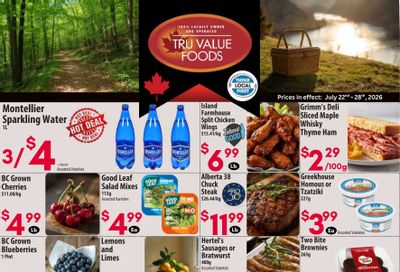 Tru Value Foods Flyer July 22 to 28