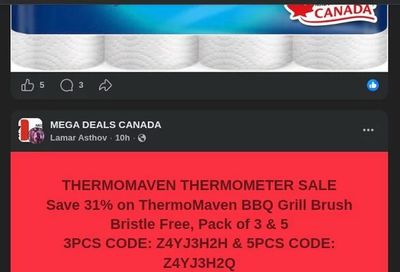 Amazon.ca: Bristle Free BBQ Grill Brush (3 Pack / 5 Pack) - $42.99 / $54.99)