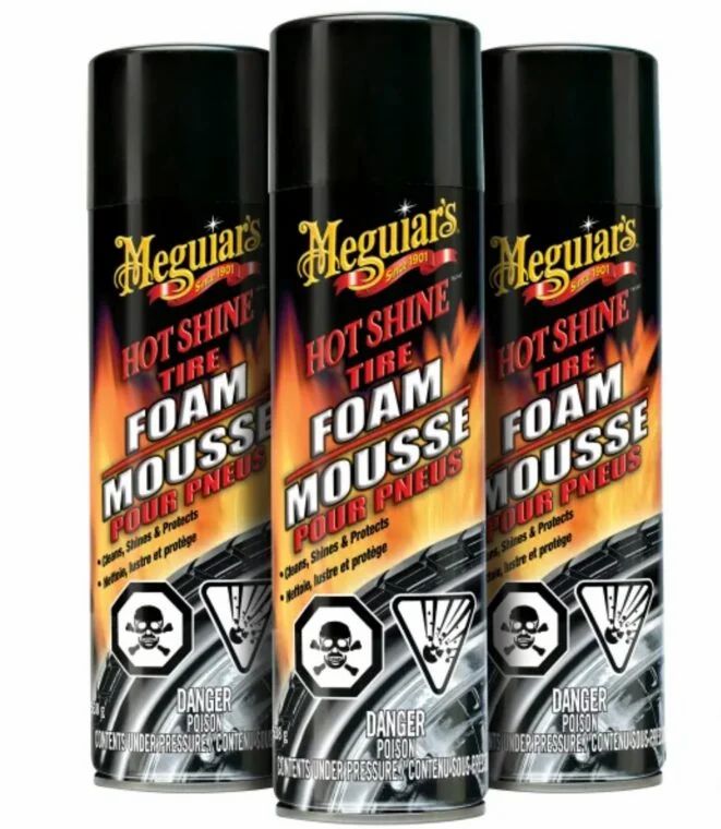 Costco: Meguiar's Hot Shine Tire Foam, 3 pack $29.97 Costco: Meguiar's Hot Shine Tire Foam, 3 pack $29.97