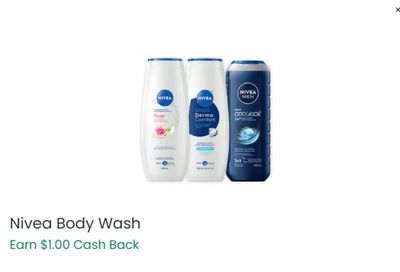 Walmart: Nivea Body Wash for Men or Women 500 ml $3.28 (reg. $4.98) + $1.00 Cashback from CO51 (Limit 5)
