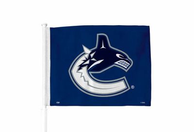 Walmart: Vancouver Canucks 1-Sided Car Flag - Online Clearance YMMV