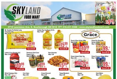 Skyland Food Mart Flyer July 24 to 30
