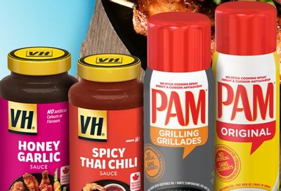 Save $2 when you buy 2 VH sauces or Pam cooking sprays
