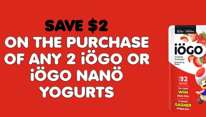 Save $2 when you buy 2 iogo or iogo Nano products Save $2 when you buy 2 iogo or iogo Nano products