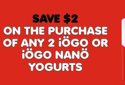 Save $2 when you buy 2 iogo or iogo Nano products