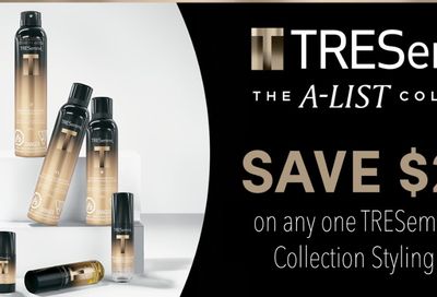 Save $2 on TRESemme A-List Collection styling product