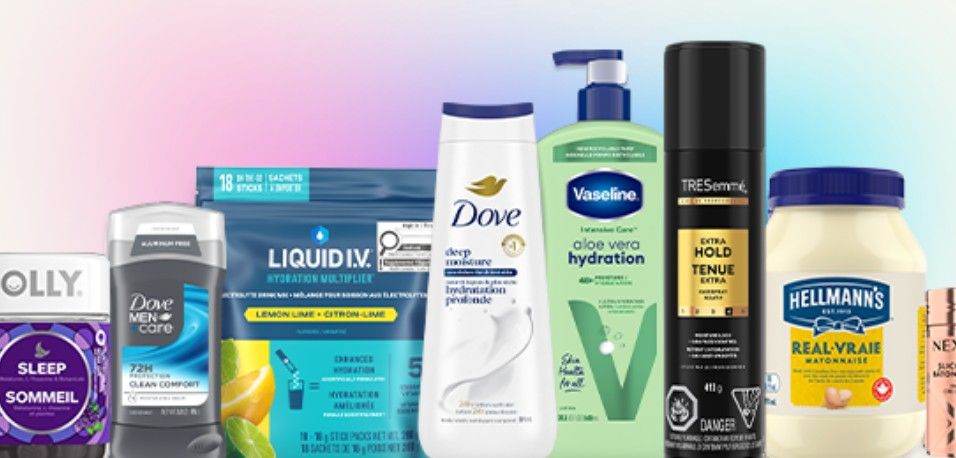 Various coupons for Unilever products Various coupons for Unilever products