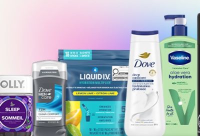Various coupons for Unilever products