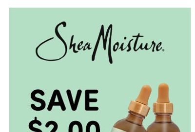 Save $2 when you buy a SheaMoisture Anti-Hair Fall or Strengthening Scalp & Hair Oil