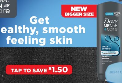 Save $1.50 on Dove men+care product
