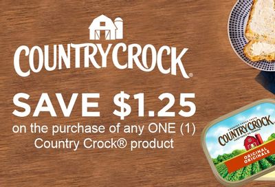Save $1.25 on Country Crock product