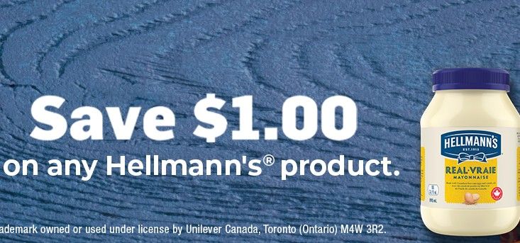 Save $1 on any Hellmann's product Save $1 on any Hellmann's product