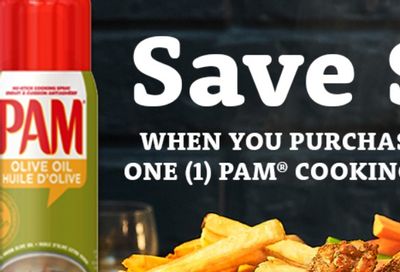 Save $2 on any PAM cooking spray