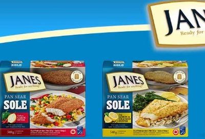 Save $5 on Janes Pan Sear fish
