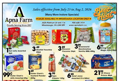 Apna Farm Flyer July 23 to August 2