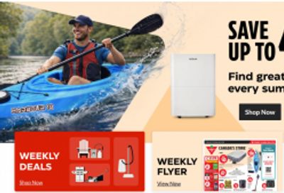 Canadian Tire New Flyers Sale & Deals: Save up to 40% on Select Items + Dollar Deals + More