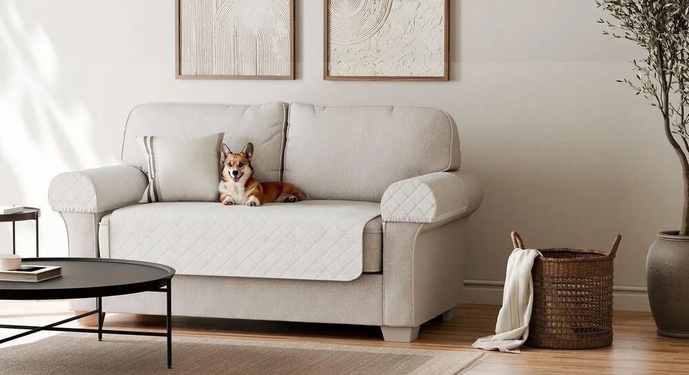 Walmart: SmartFit Waterproof Faux Sherpa Loveseat Furniture Cover, 3-Piece, for Dogs, Pets, Machine Washable - $14.00 Walmart: SmartFit Waterproof Faux Sherpa Loveseat Furniture Cover, 3-Piece, for Dogs, Pets, Machine Washable - $14.00
