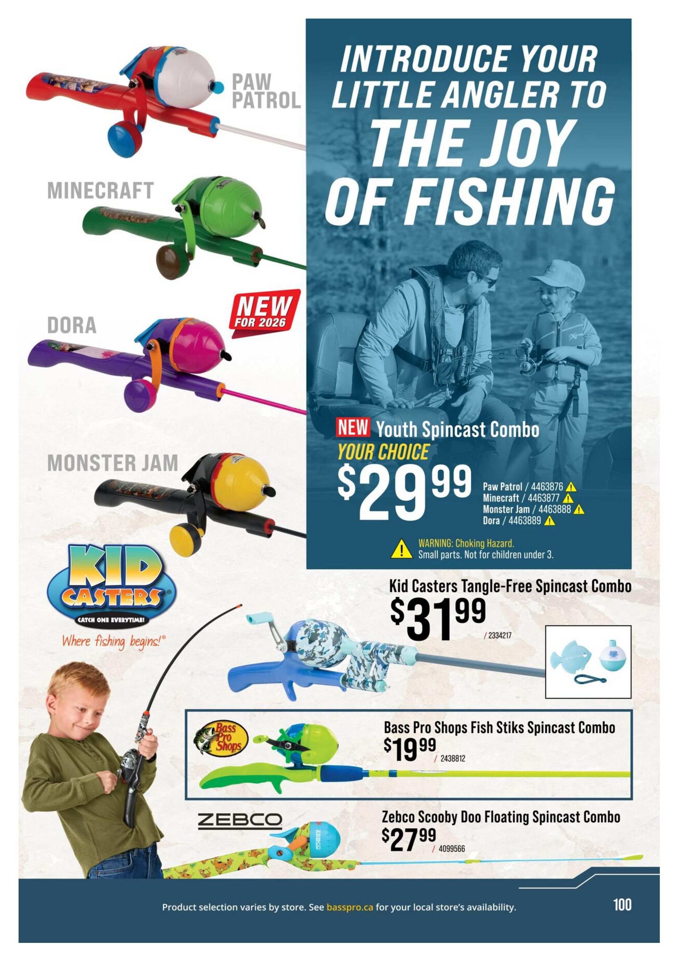 Cabela's 2026 Canada Fishing Master Catalogue July 25 to September 1