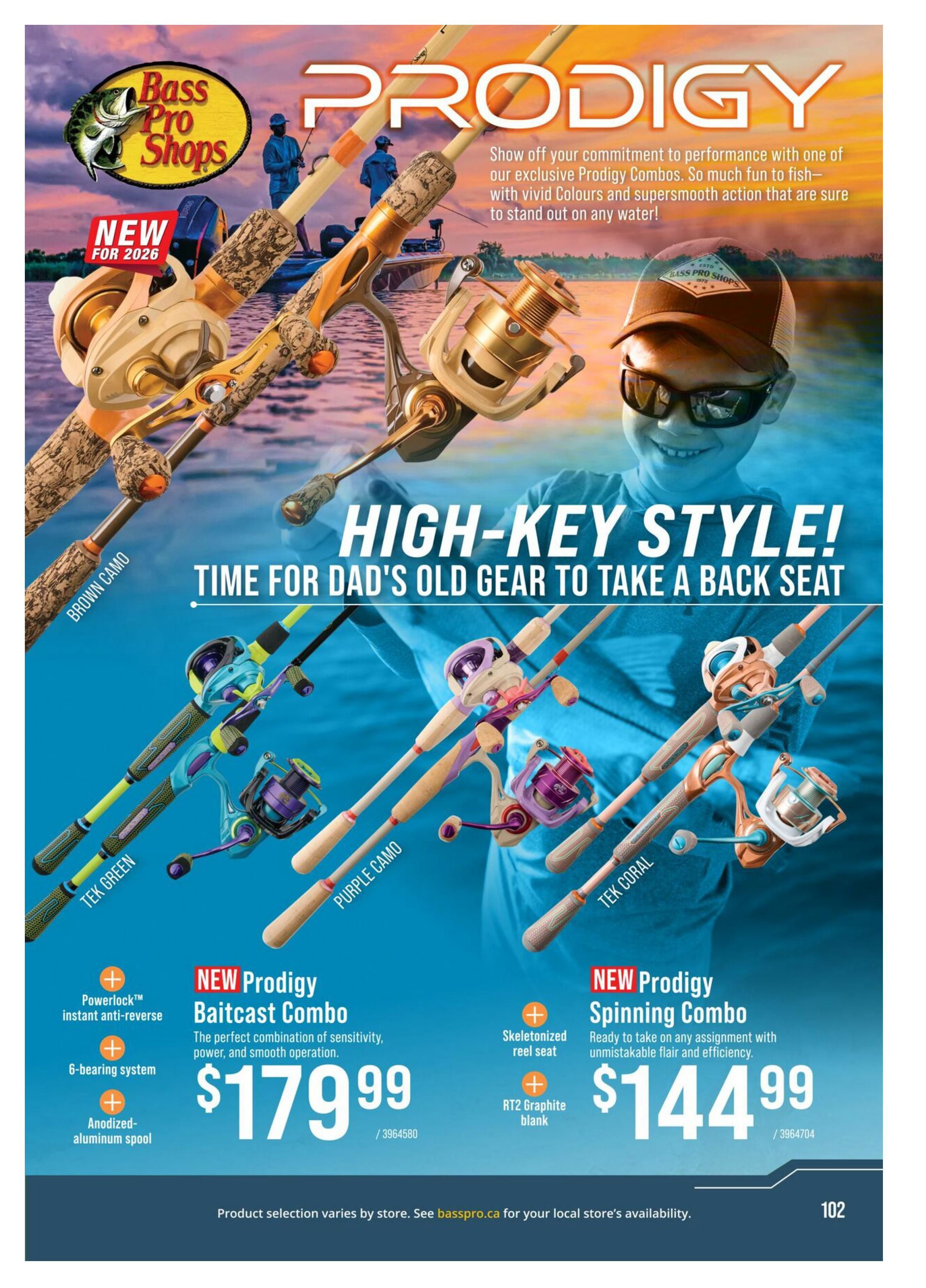 Cabela's 2026 Canada Fishing Master Catalogue July 25 to September 1