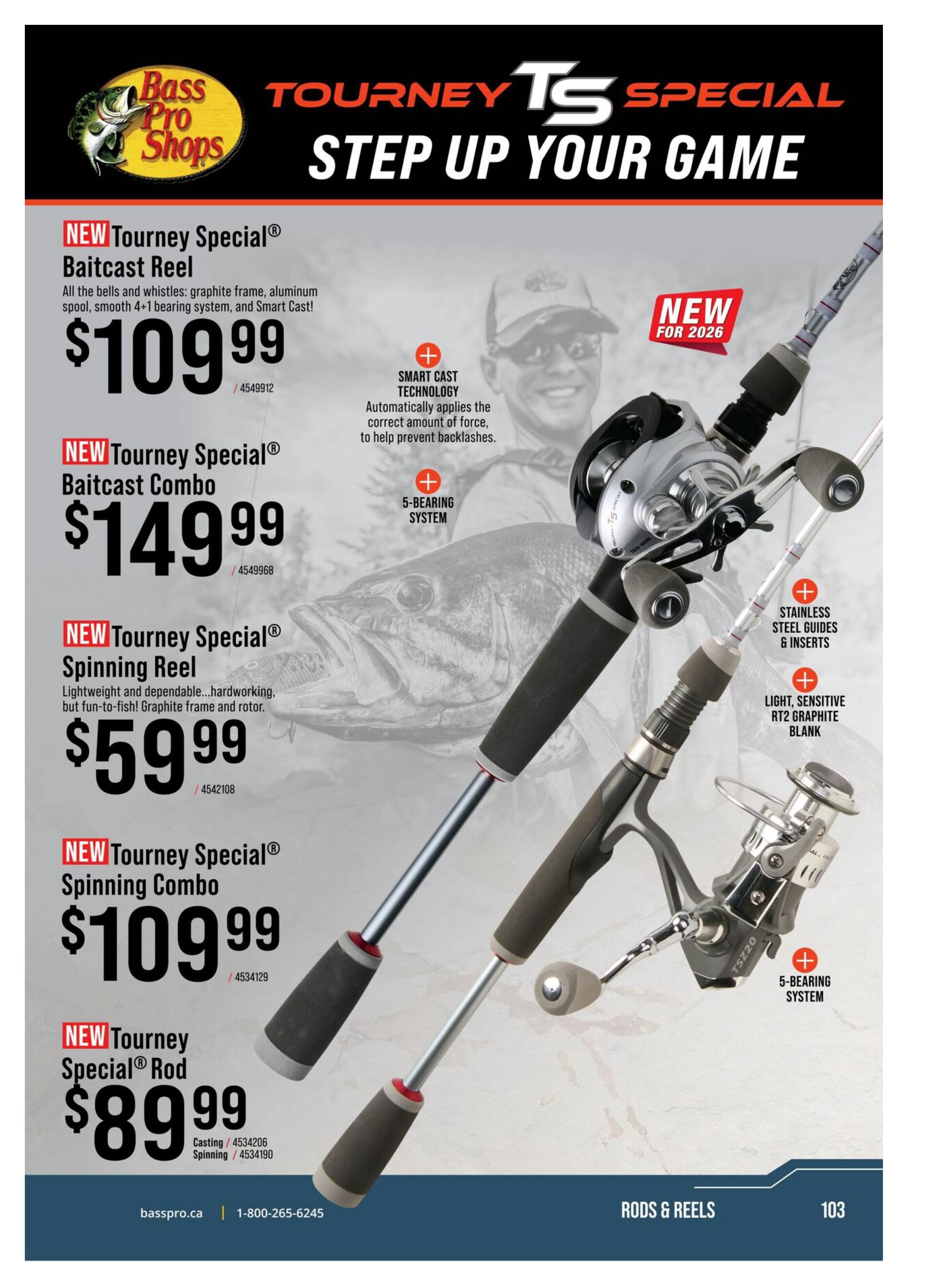 Cabela's 2026 Canada Fishing Master Catalogue July 25 to September 1