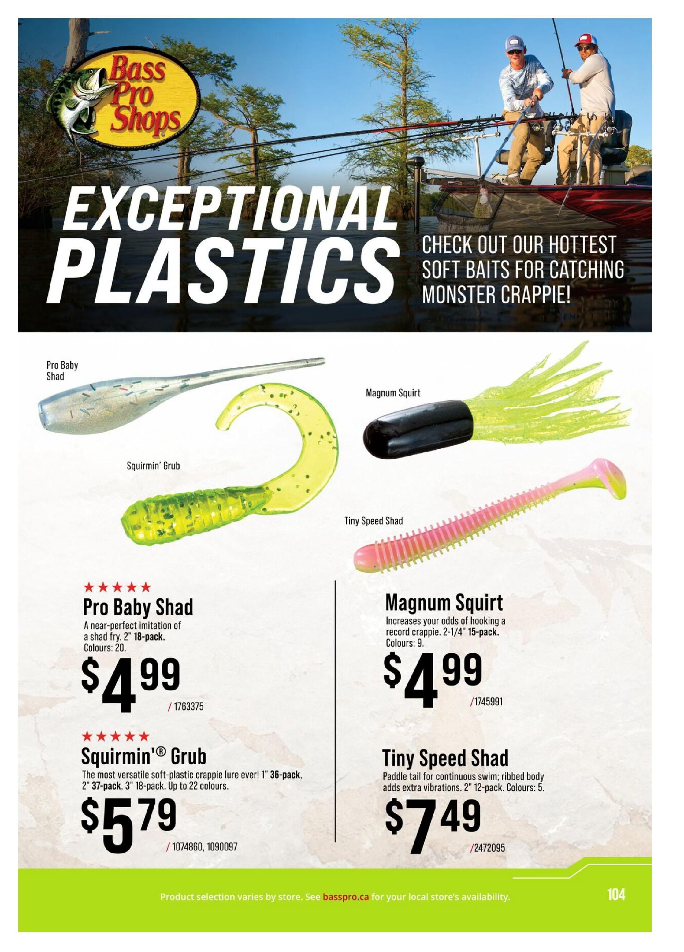 Cabela's 2026 Canada Fishing Master Catalogue July 25 to September 1