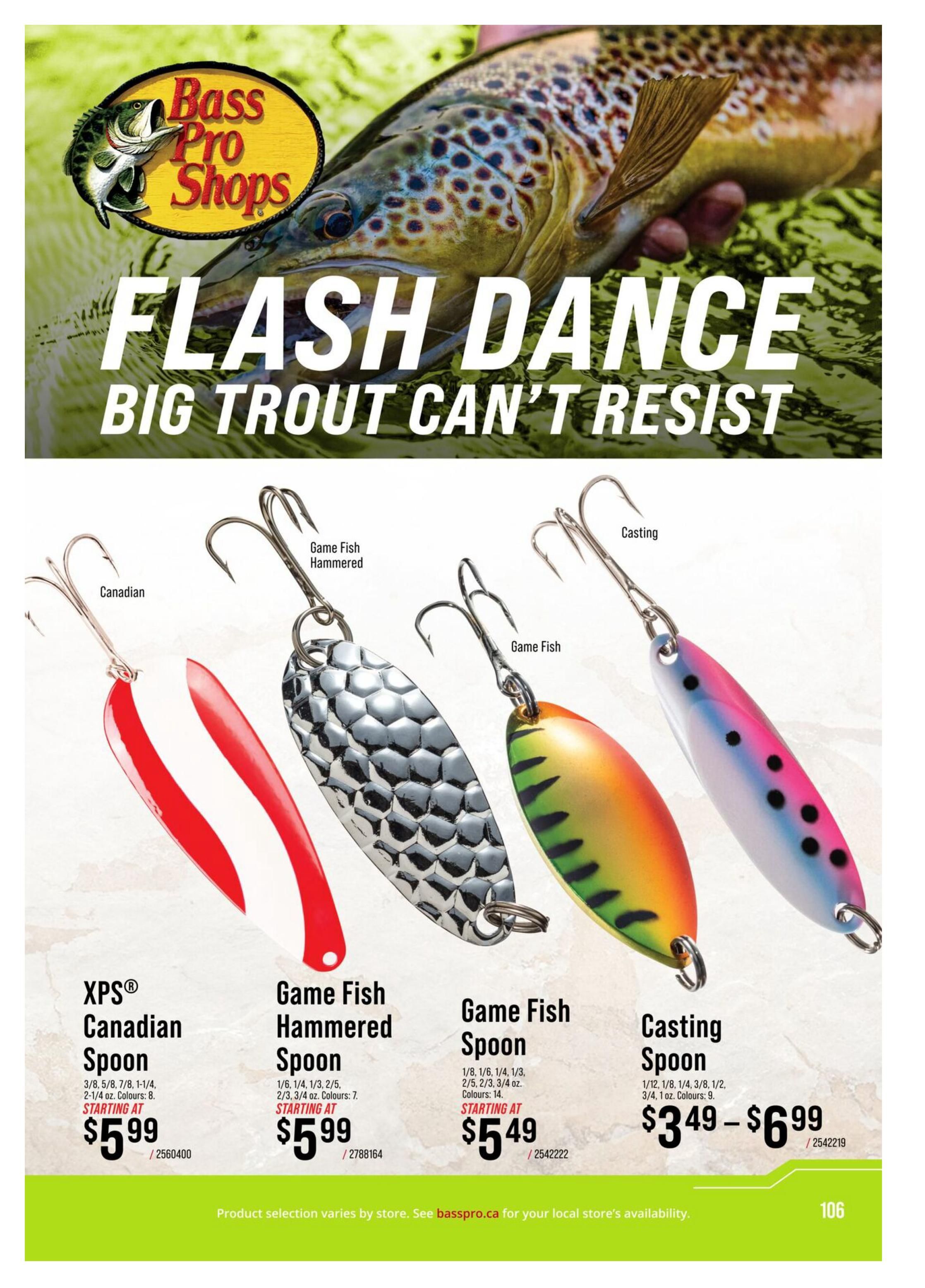 Cabela's 2026 Canada Fishing Master Catalogue July 25 to September 1