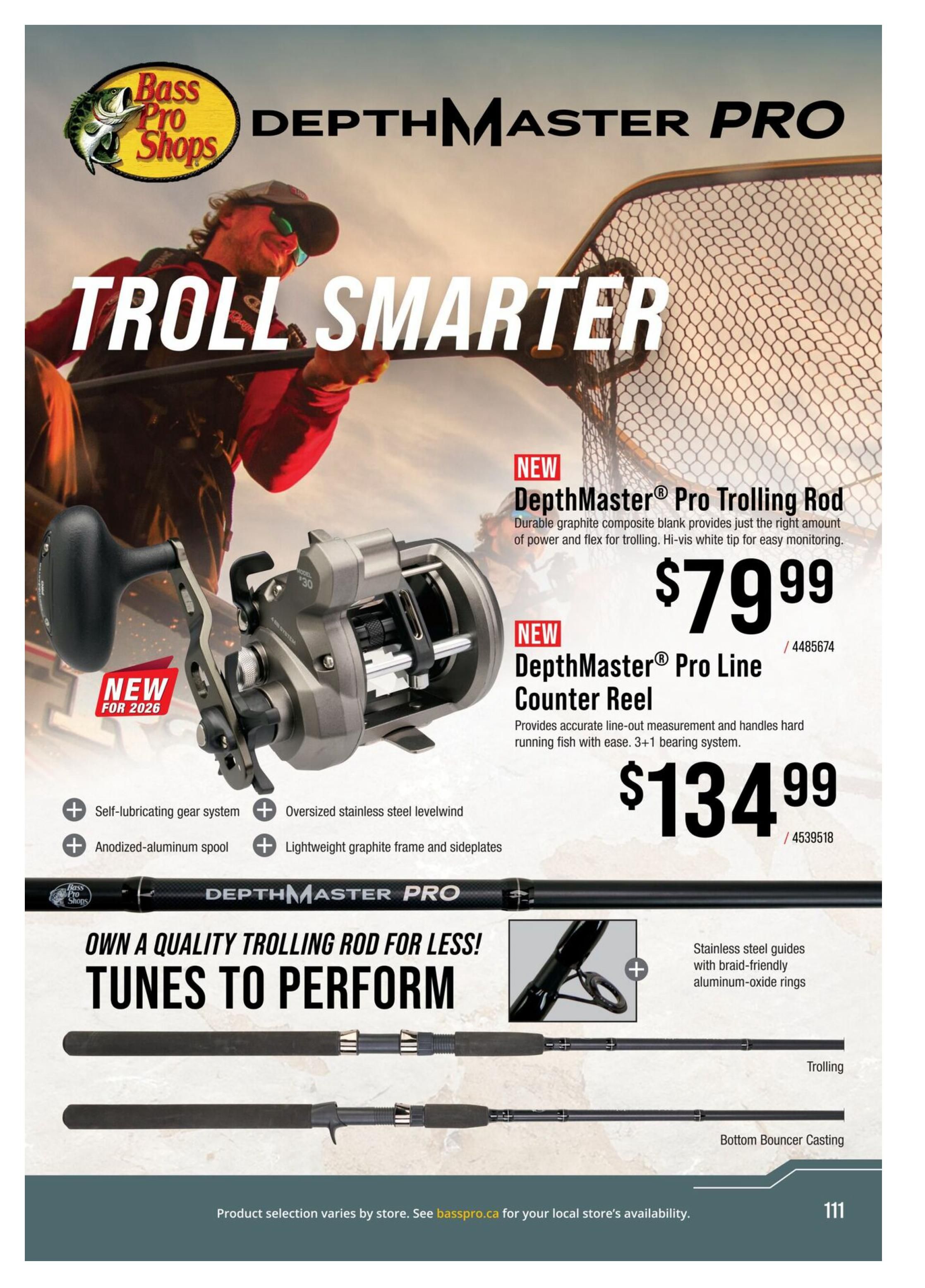 Cabela's 2026 Canada Fishing Master Catalogue July 25 to September 1