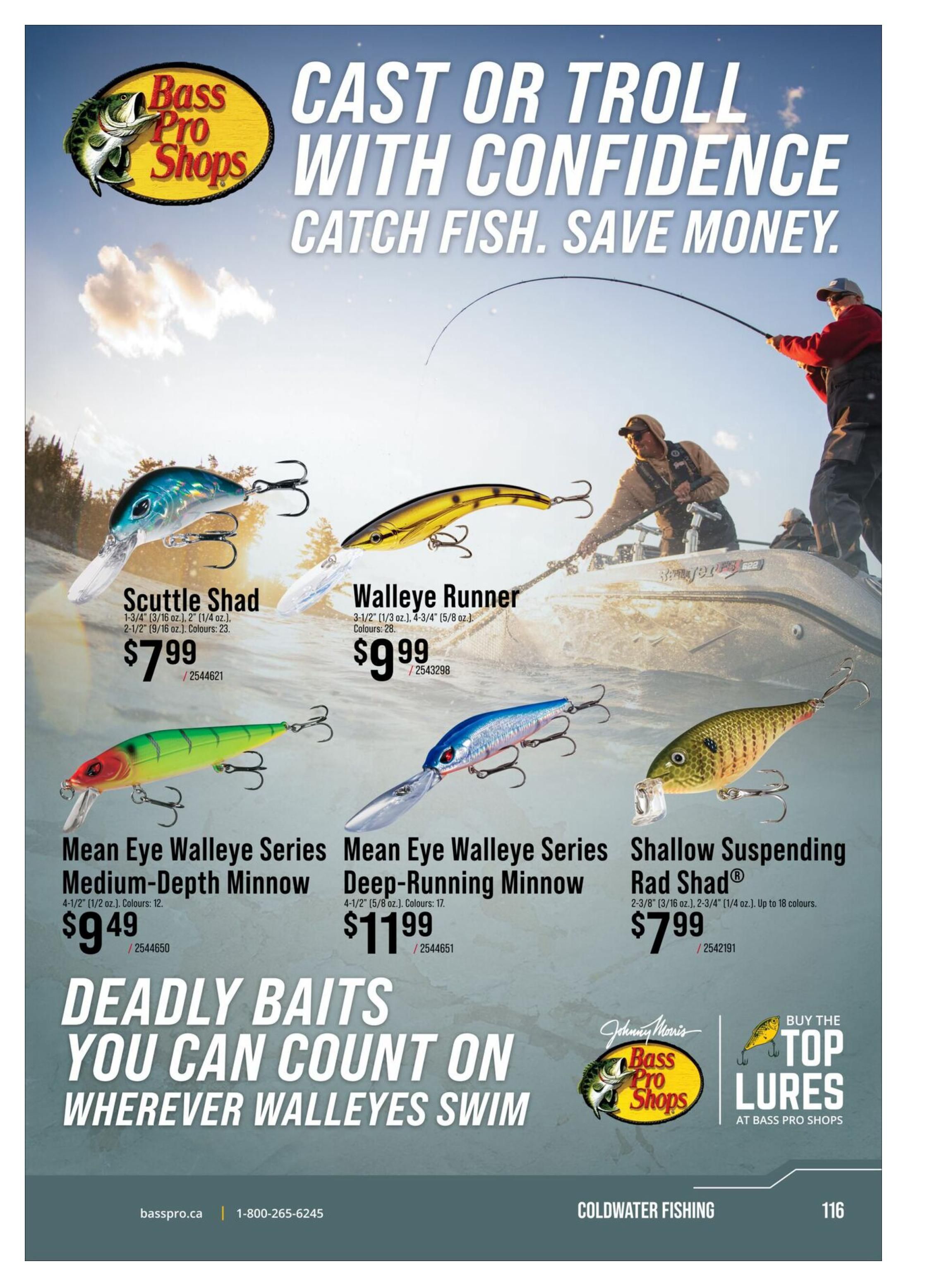 Cabela's 2026 Canada Fishing Master Catalogue July 25 to September 1