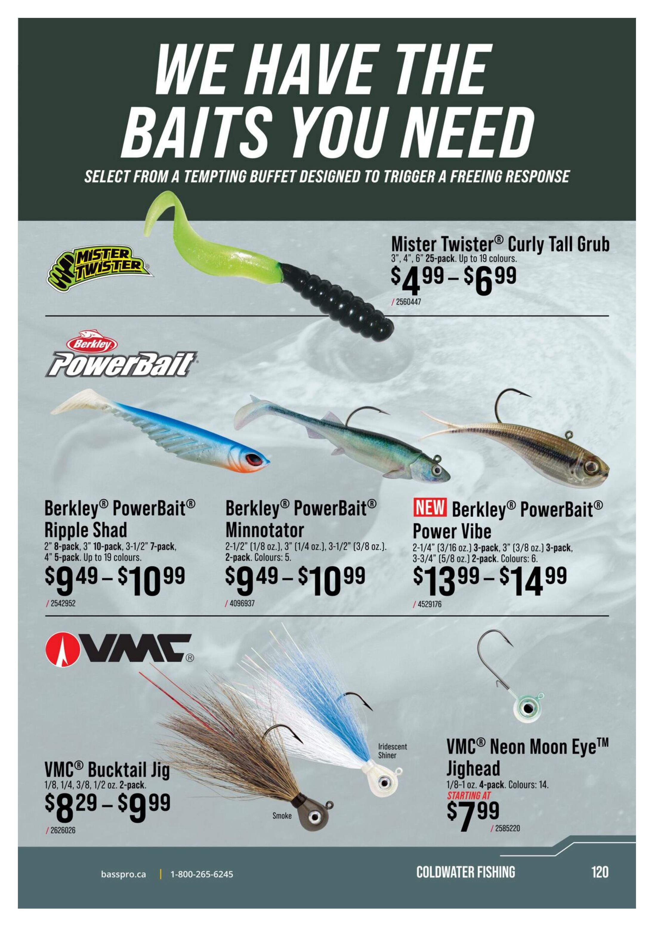 Cabela's 2026 Canada Fishing Master Catalogue July 25 to September 1
