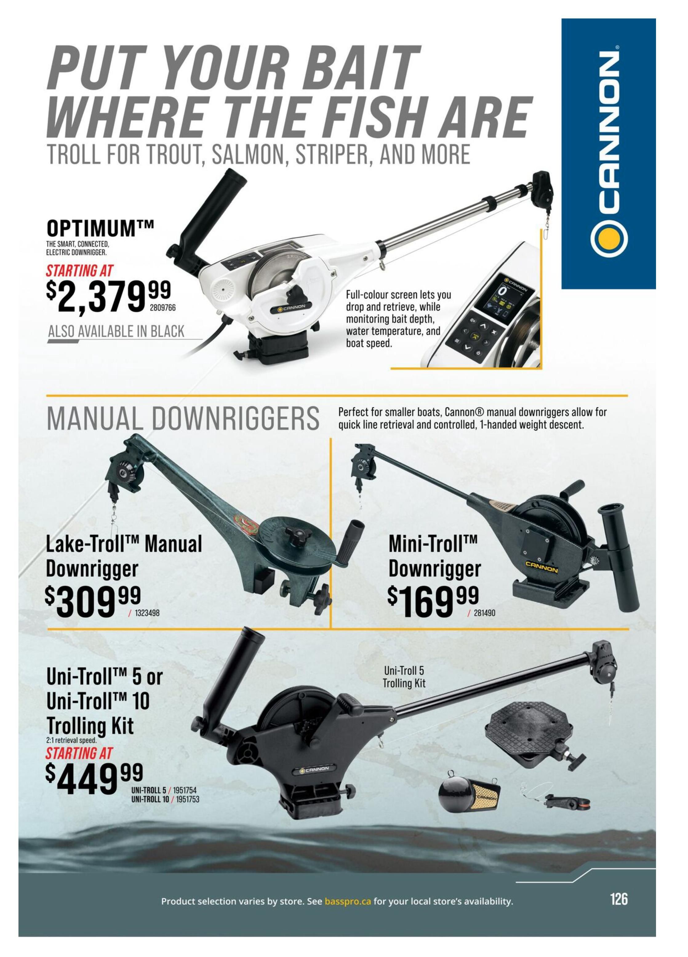Cabela's 2026 Canada Fishing Master Catalogue July 25 to September 1