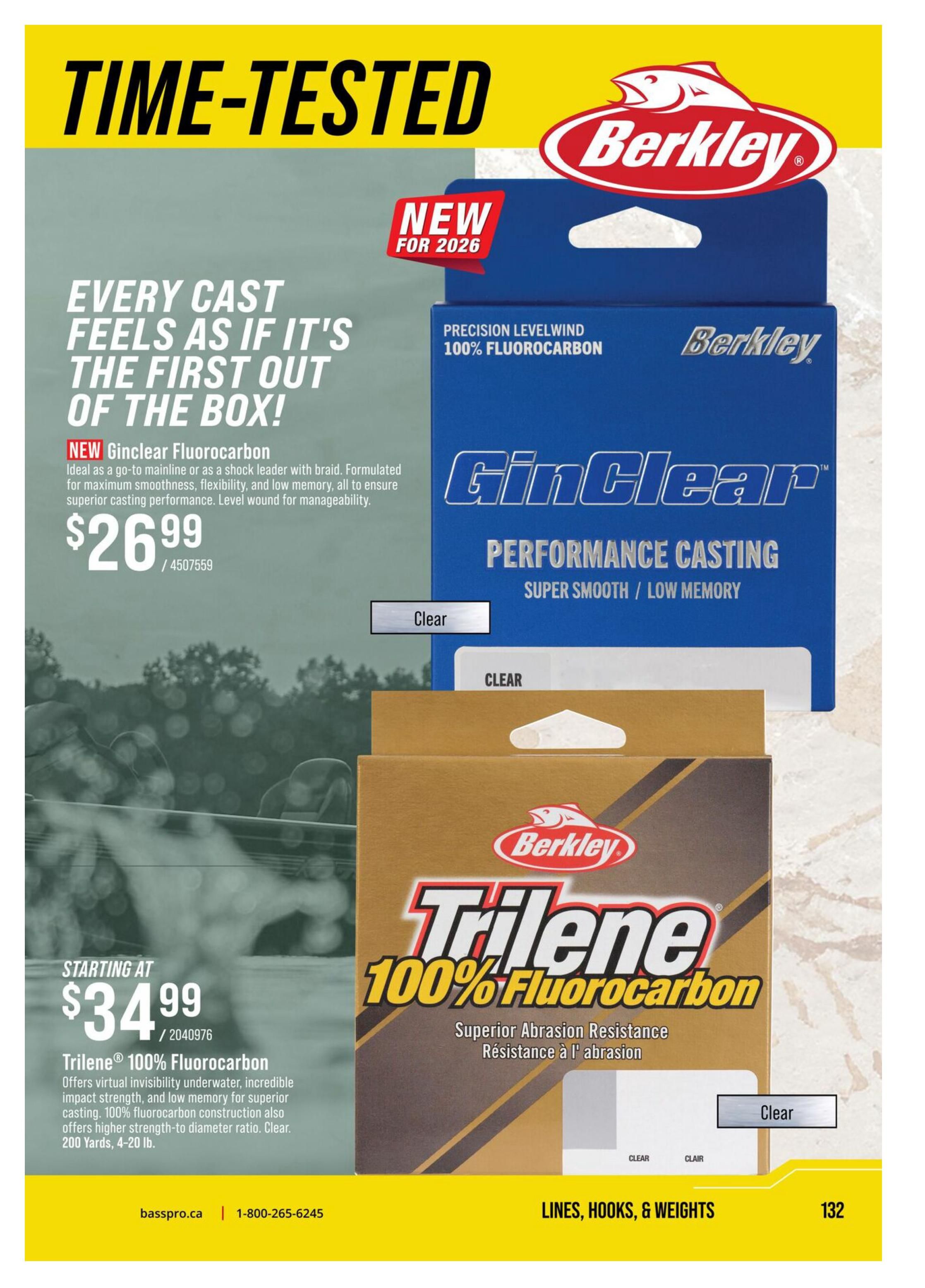 Cabela's 2026 Canada Fishing Master Catalogue July 25 to September 1