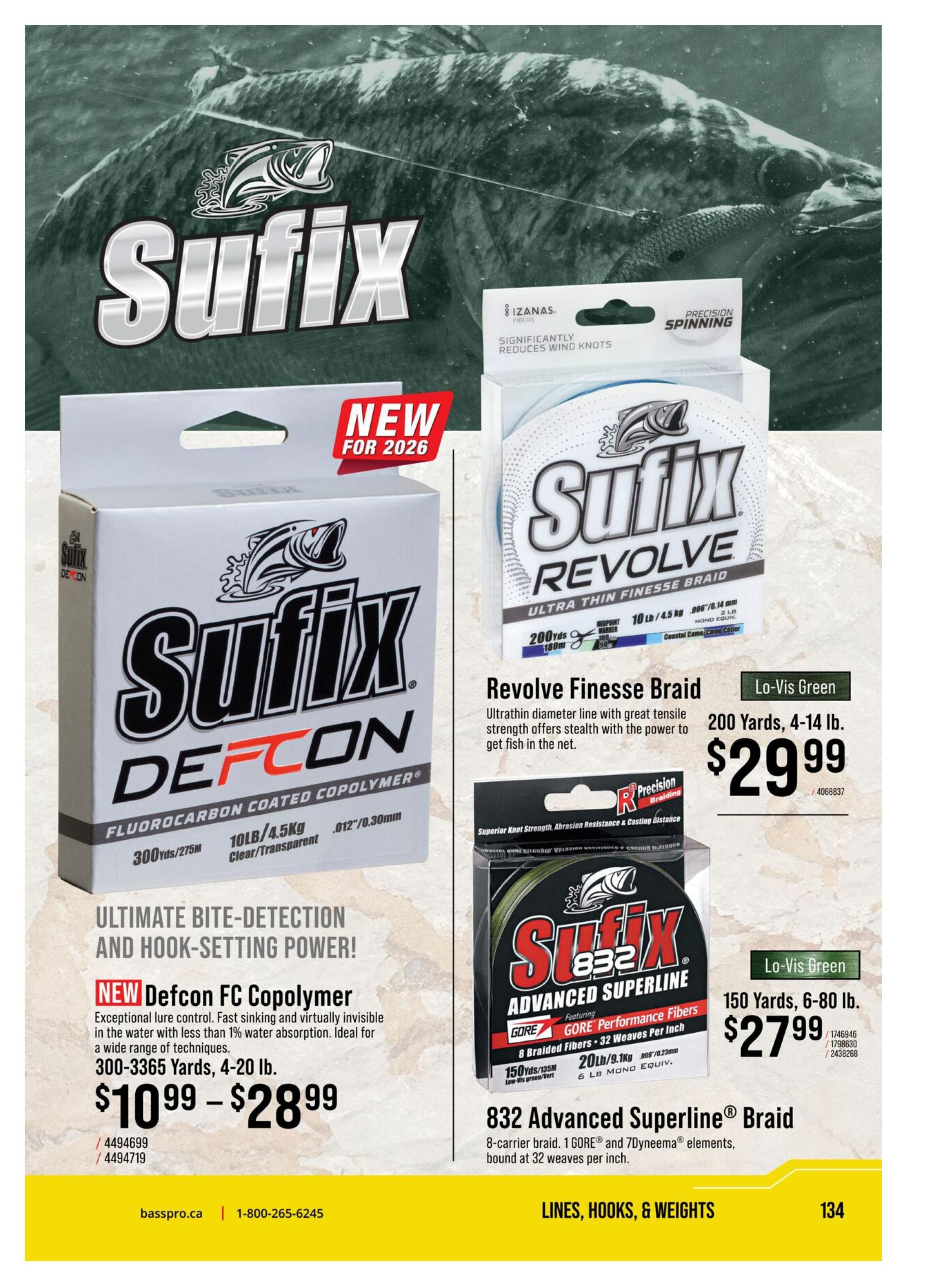 Cabela's 2026 Canada Fishing Master Catalogue July 25 to September 1