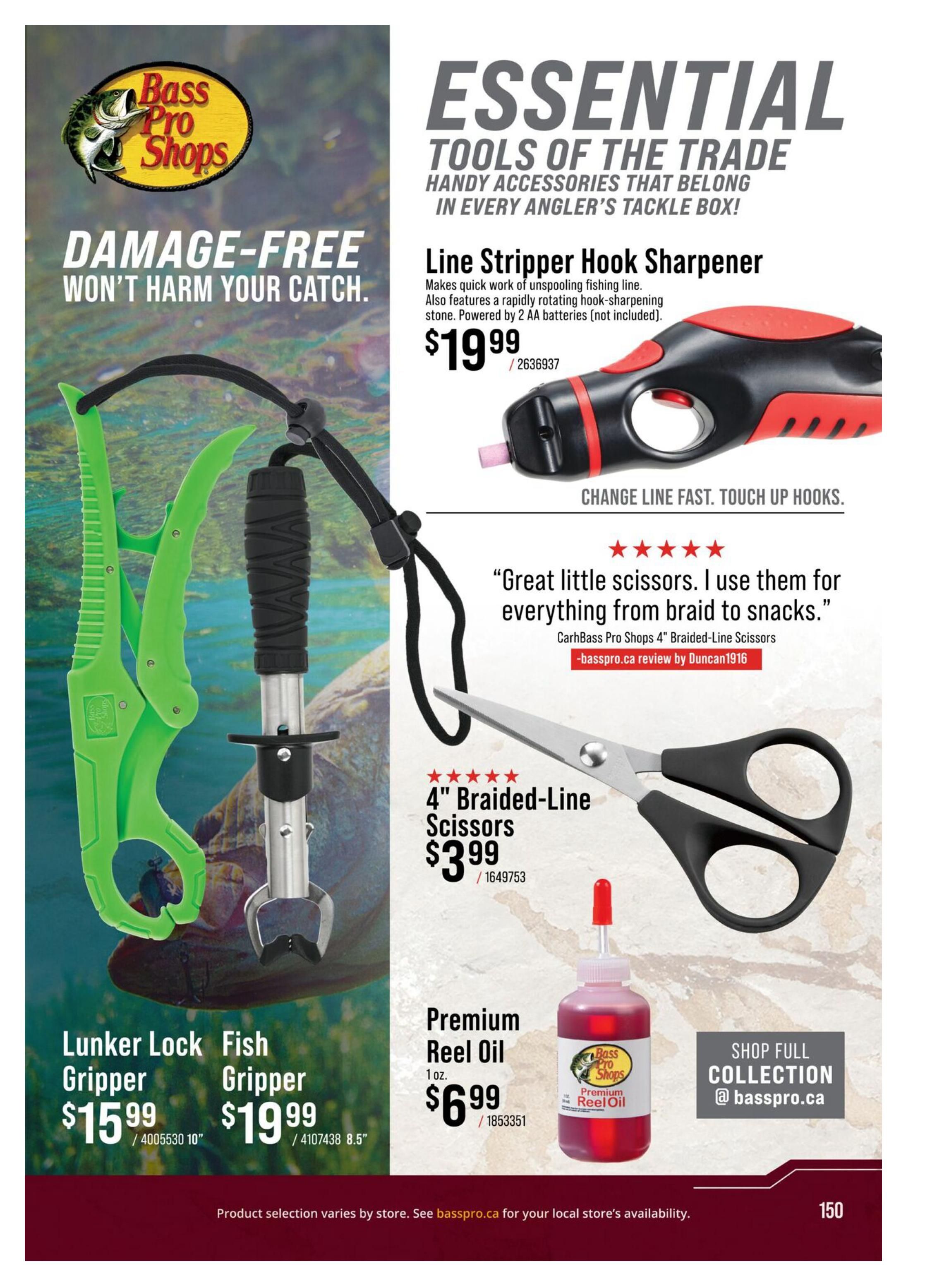 Cabela's 2026 Canada Fishing Master Catalogue July 25 to September 1