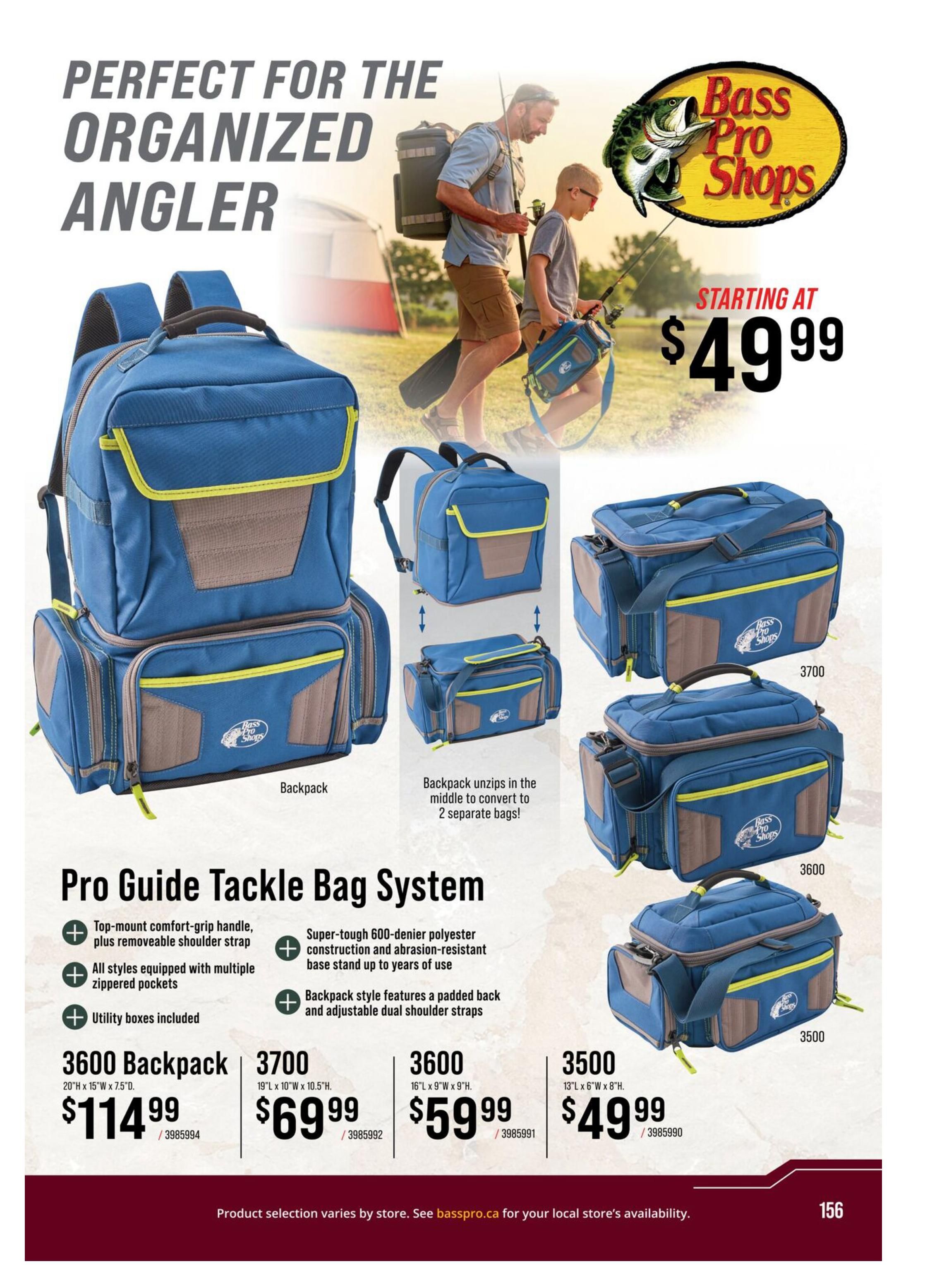 Cabela's 2026 Canada Fishing Master Catalogue July 25 to September 1