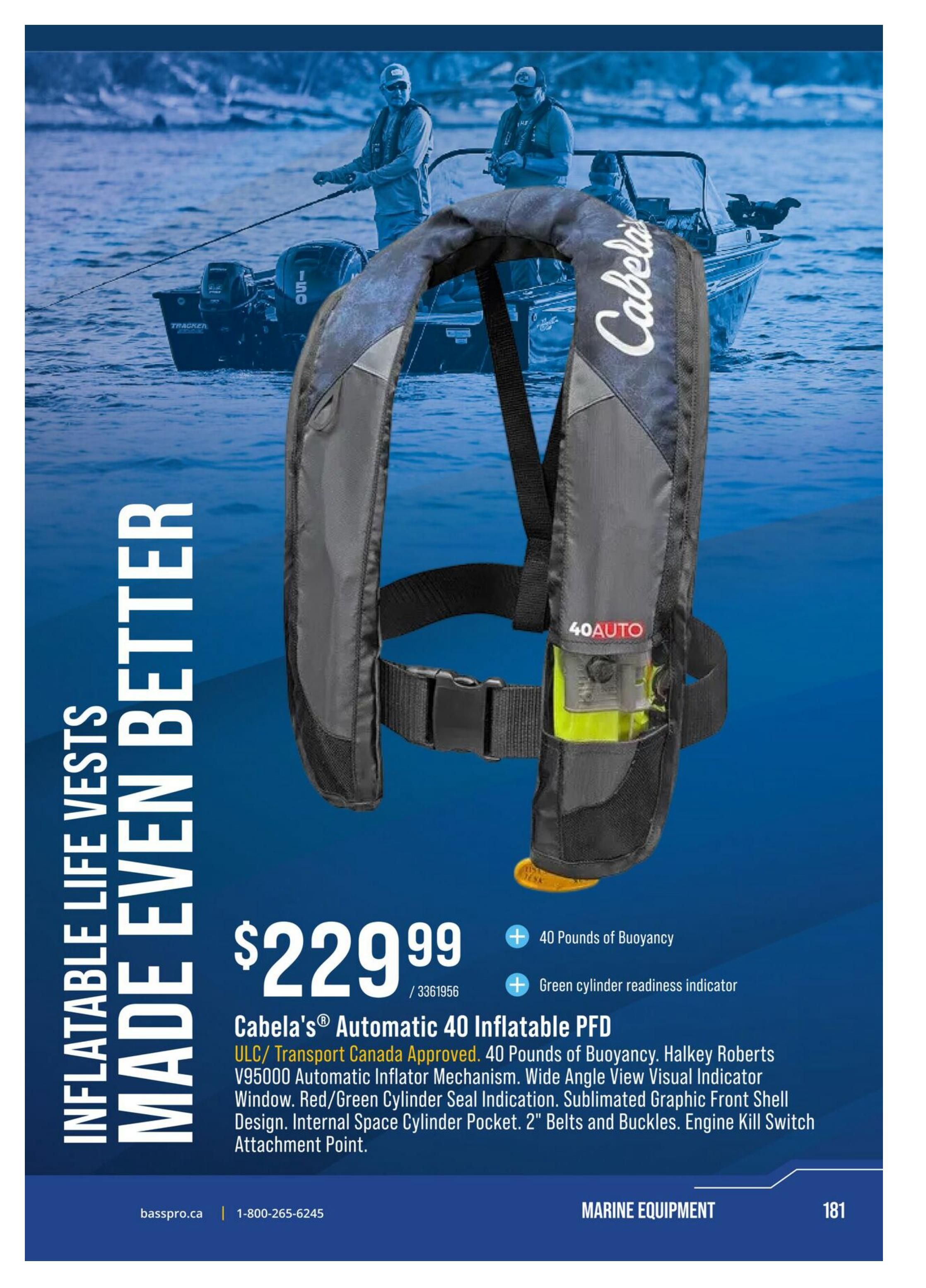 Cabela's 2026 Canada Fishing Master Catalogue July 25 to September 1