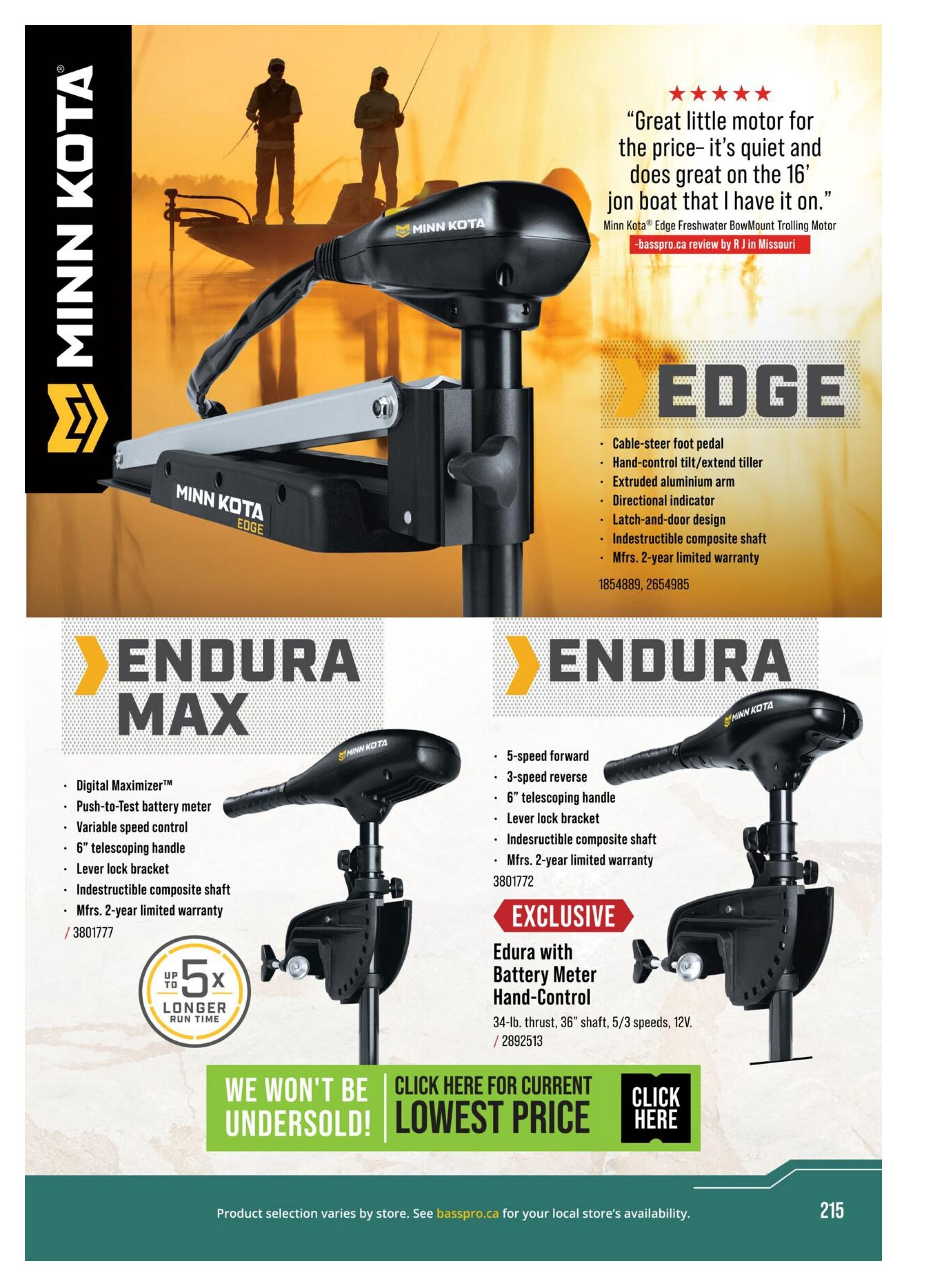 Cabela's 2026 Canada Fishing Master Catalogue July 25 to September 1