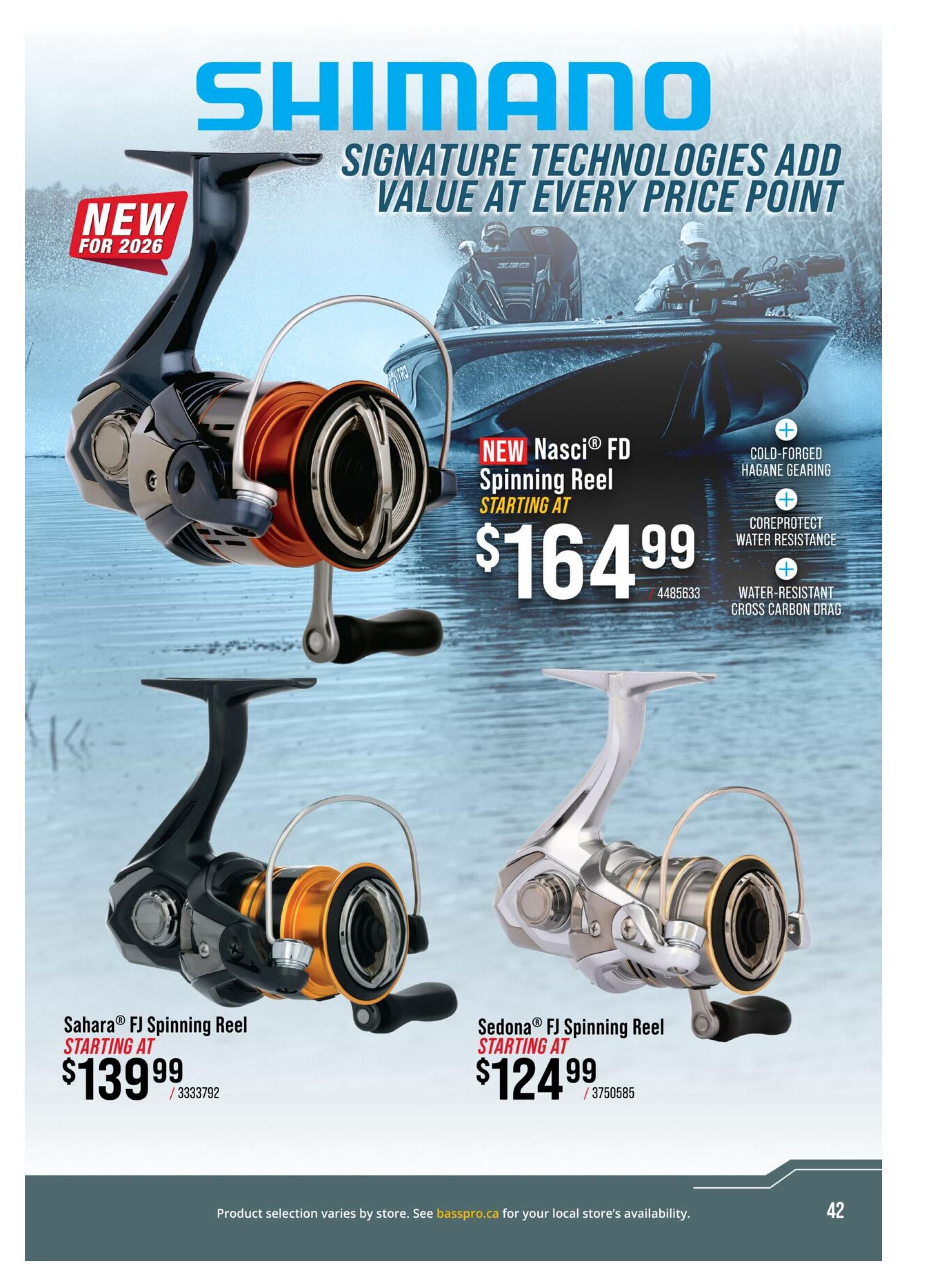 Cabela's 2026 Canada Fishing Master Catalogue July 25 to September 1